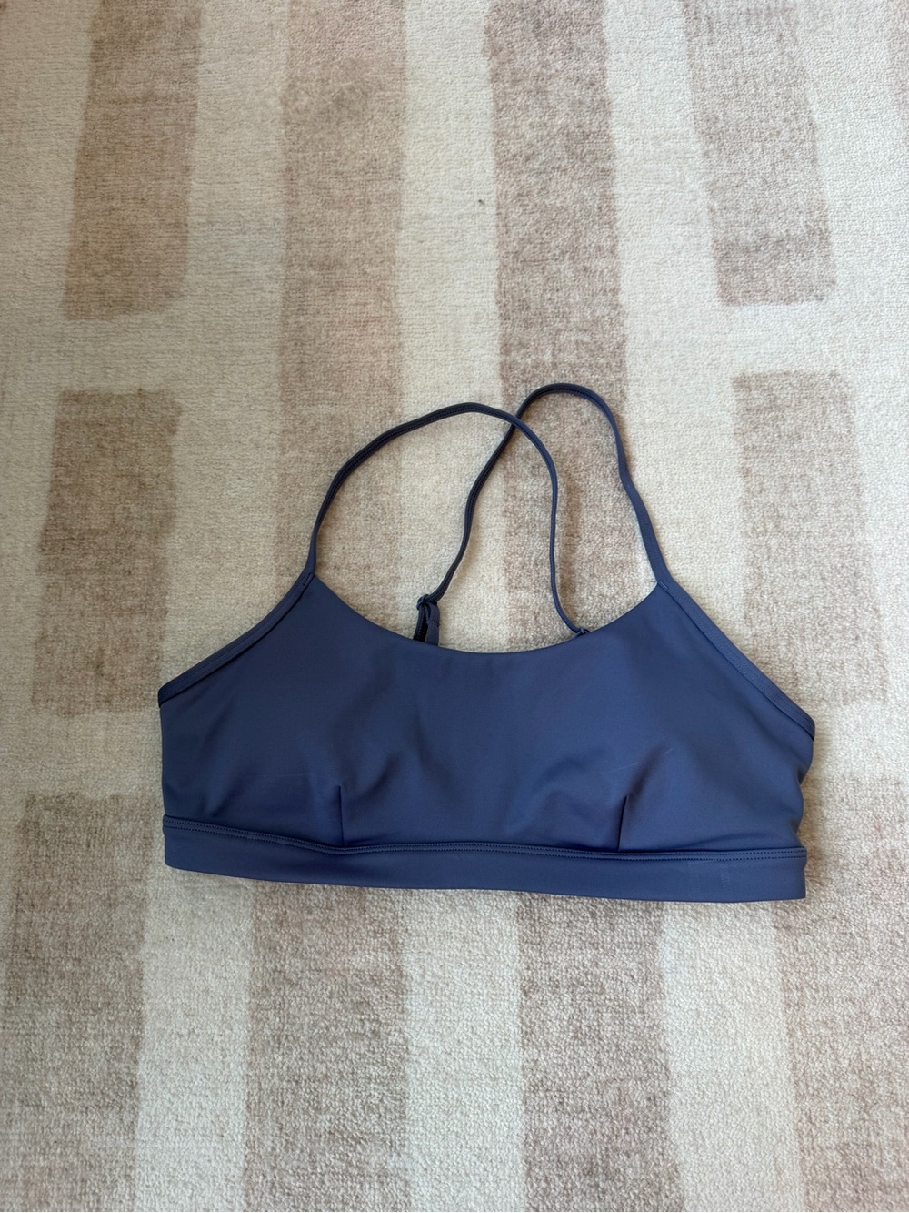 ALO Yoga blue Strappy Sports Bralette